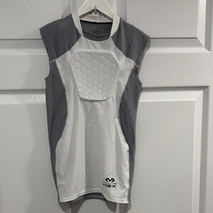 HEX Kids Gray and White Sports Top